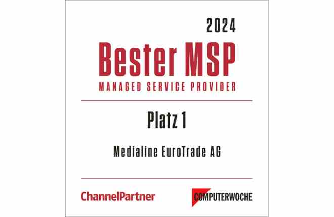 Von unseren Kunden ausgezeichnet: Bester Managed Service Provider 2024